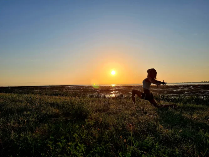 Michaela Ortner Yoga zum Sonnenaufgang Michaela Ortner Yoga zum Sonnenaufgang
